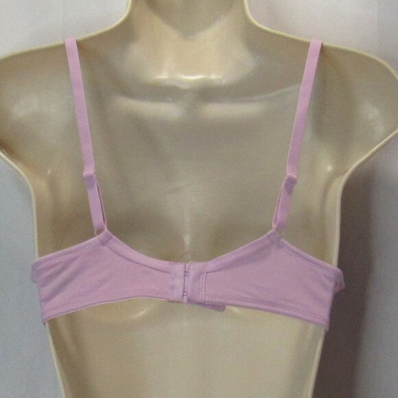 2 Women's Maidenform Underwire Push Up Lace Demi Bra Size 34B Lavender/Pink - Picture 3 of 13